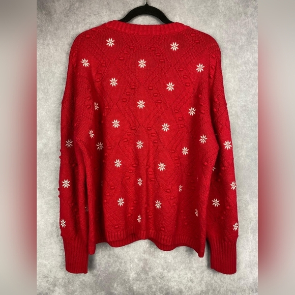 Talbots Embroidered Bobble Cardigan Women's Size XL‎ - Picture 7 of 11